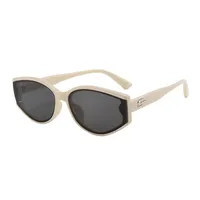 Casual Retro Streetwear Solid Color Pc Cat Eye Full Frame Glasses main image 6