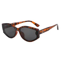 Casual Retro Streetwear Solid Color Pc Cat Eye Full Frame Glasses sku image 5