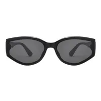 Casual Retro Streetwear Solid Color Pc Cat Eye Full Frame Glasses main image 4