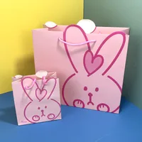 Animal Cartoon Paper Gift Bags sku image 2