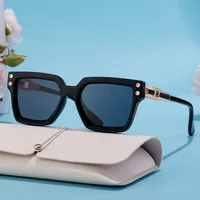 Streetwear Geometric Tac UV400 Protection Square Full Frame Glasses main image 1
