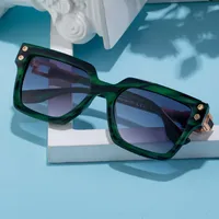Streetwear Geometric Tac UV400 Protection Square Full Frame Glasses main image 3