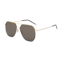 Streetwear Geometric UV400 Protection Nylon Square Half Frame Glasses main image 5