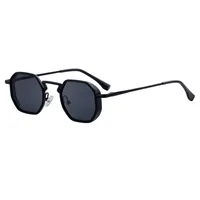 Hip-Hop Vacation Pc Gradient Tinted Lenses Square Full Frame Glasses main image 5