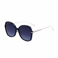Vacation Simple Style Round Ac Gradient Tinted Lenses Special-Shaped Mirror Full Frame Glasses main image 4