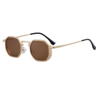 Hip-Hop Vacation Pc Gradient Tinted Lenses Square Full Frame Glasses sku image 4