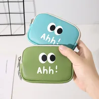 Unisex Vocabulary Words/Name Eye Pu Leather Zipper main image 1