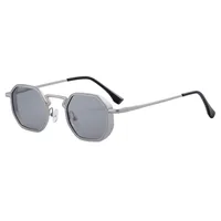 Hip-Hop Vacation Pc Gradient Tinted Lenses Square Full Frame Glasses sku image 9