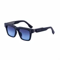 Solid Color Pc Square Full Frame Glasses sku image 1