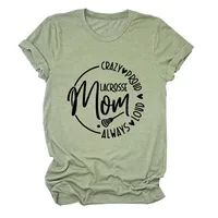 Women's T-shirt Pullovers Short Sleeve T-Shirts European And American Wind Streetwear Geometric main image 2