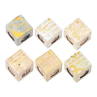 1 Piece Vocabulary Words/Name Plant School Graduation Wood Elegant Retro Seal Supplies main image 4