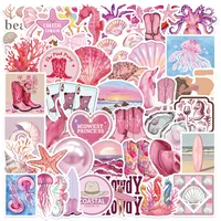 Cartoon School Graduation PVC Self-adhesive Cute Handmade Stickers sku image 1