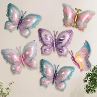 Cute Butterfly Aluminum Film Outdoor Decoration main image 1