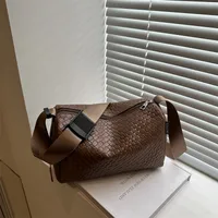 Women's Medium PU Solid Color Elegant Streetwear Square Zipper Pillow Shape Bag main image 2