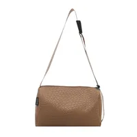 Women's Medium PU Solid Color Elegant Streetwear Square Zipper Pillow Shape Bag main image 5