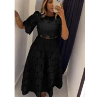 Holiday Daily Women's Elegant Flower Polyester Skirt Co-ord Set Shorts Sets main image 6
