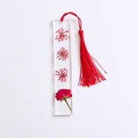 1 Piece Flower School Graduation Resin Pastoral Simple Style Bookmark main image 4