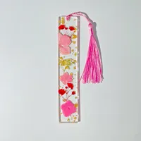 1 Piece Flower School Graduation Resin Pastoral Simple Style Bookmark main image 3
