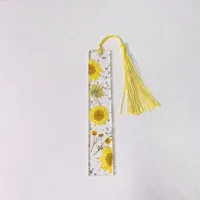 1 Piece Flower School Graduation Resin Pastoral Simple Style Bookmark sku image 12