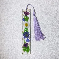 1 Piece Flower School Graduation Resin Pastoral Simple Style Bookmark sku image 15