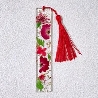 1 Piece Flower School Graduation Resin Pastoral Simple Style Bookmark sku image 17