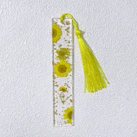 1 Piece Flower School Graduation Resin Pastoral Simple Style Bookmark sku image 19
