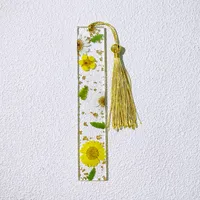 1 Piece Flower School Graduation Resin Pastoral Simple Style Bookmark sku image 20