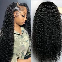 Women's Sweet Holiday Party High Temperature Wire Centre Parting Long Curly Hair Wigs main image 2
