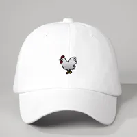 Unisex Casual Simple Style Streetwear Cock Embroidery Curved Eaves Baseball Cap main image 3