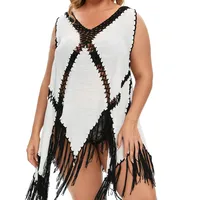 Women's Solid Color Hawaiian Sexy Beach Cover Ups main image 2