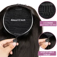 Women's Simple Style Street High Temperature Wire Ponytail Wigs main image 2