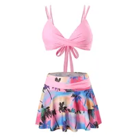 Women's Ditsy Floral Sexy High Waist Swimwear sku image 8