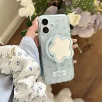 Acrylic Flower Cute Sweet Simple Style Phone Cases Phone Cases main image 4