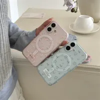 Acrylic Flower Cute Sweet Simple Style Phone Cases Phone Cases main image 1