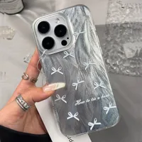 PC Bow Knot Frosted Elegant Cute Phone Cases Phone Cases main image 2