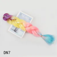 Unisex Hip-Hop Casual Party Gold And Silver Wire High Temperature Wire Ponytail Wigs sku image 7