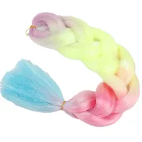 Unisex Hip-Hop Casual Party Gold And Silver Wire High Temperature Wire Ponytail Wigs main image 5