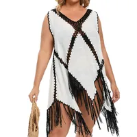 Women's Solid Color Hawaiian Sexy Beach Cover Ups main image 5