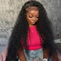 Unisex Casual Elegant Party Street High Temperature Wire Long Curly Hair Wigs sku image 4