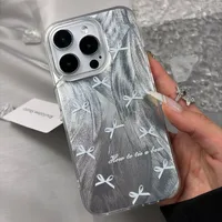 PC Bow Knot Frosted Elegant Cute Phone Cases Phone Cases main image 4