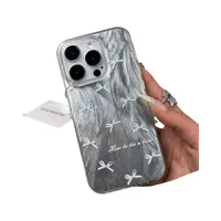 PC Bow Knot Frosted Elegant Cute Phone Cases Phone Cases main image 5