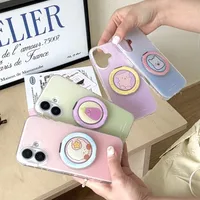 Acrylic Animal Cute Simple Style Phone Cases Rotating Bracket Phone Cases main image 2