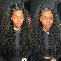 Unisex Casual Elegant Party Street High Temperature Wire Long Curly Hair Wigs main image 5