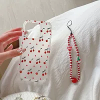 IMD Cherry Basic Simple Style Phone Cases Phone Cases main image 1