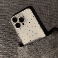 Soft Glue Round Dots Elegant Lady Streetwear Phone Cases Phone Cases main image 4
