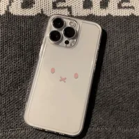 Soft Glue Cartoon Spraying Sweet Phone Cases Phone Cases main image 3