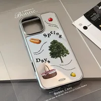 PC Slogan Tree Apple Painted Artistic Phone Cases Phone Cases main image 2
