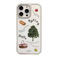 PC Slogan Tree Apple Painted Artistic Phone Cases Phone Cases main image 1