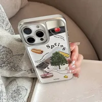 PC Slogan Tree Apple Painted Artistic Phone Cases Phone Cases main image 3
