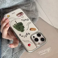 PC Slogan Tree Apple Painted Artistic Phone Cases Phone Cases main image 4